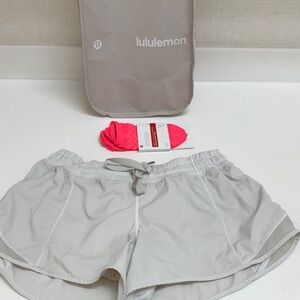 lululemon athletica Light Gray Women's Athletic Shorts & Socks